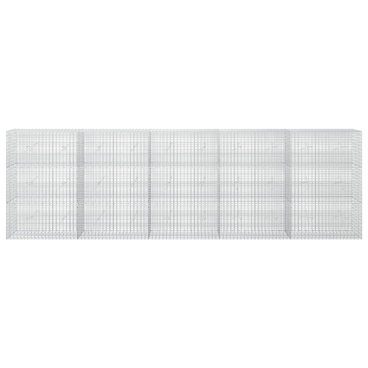 Gabionas su 3,5 mm viela ir 5x2,5 cm tinkleliu 500x20x150 cm