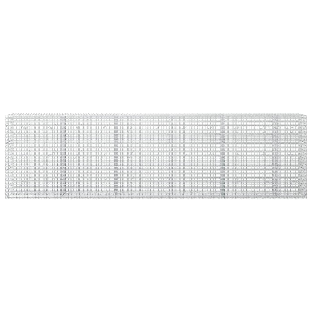Gabionas su 3,5 mm viela ir 5x2,5 cm tinkleliu 550x20x150 cm