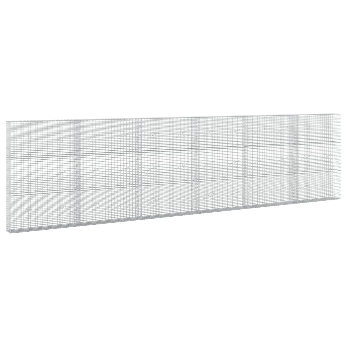 Gabionas su 3,5 mm viela ir 5x2,5 cm tinkleliu 600x20x150 cm