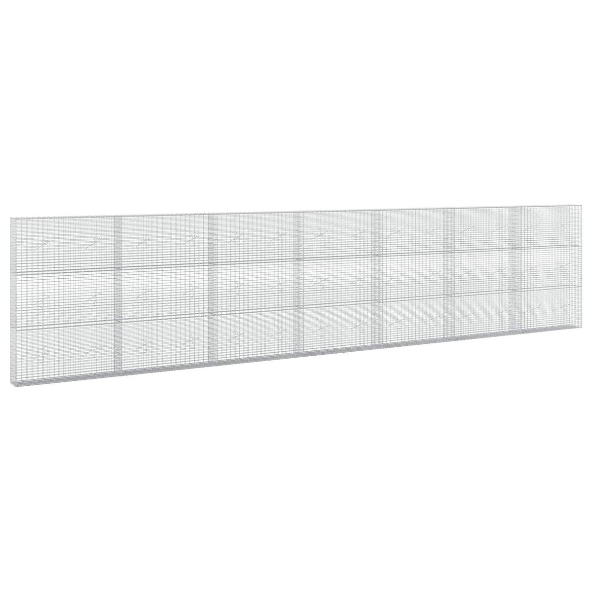 Gabionas su 3,5 mm viela ir 5x2,5 cm tinkleliu 700x20x150 cm