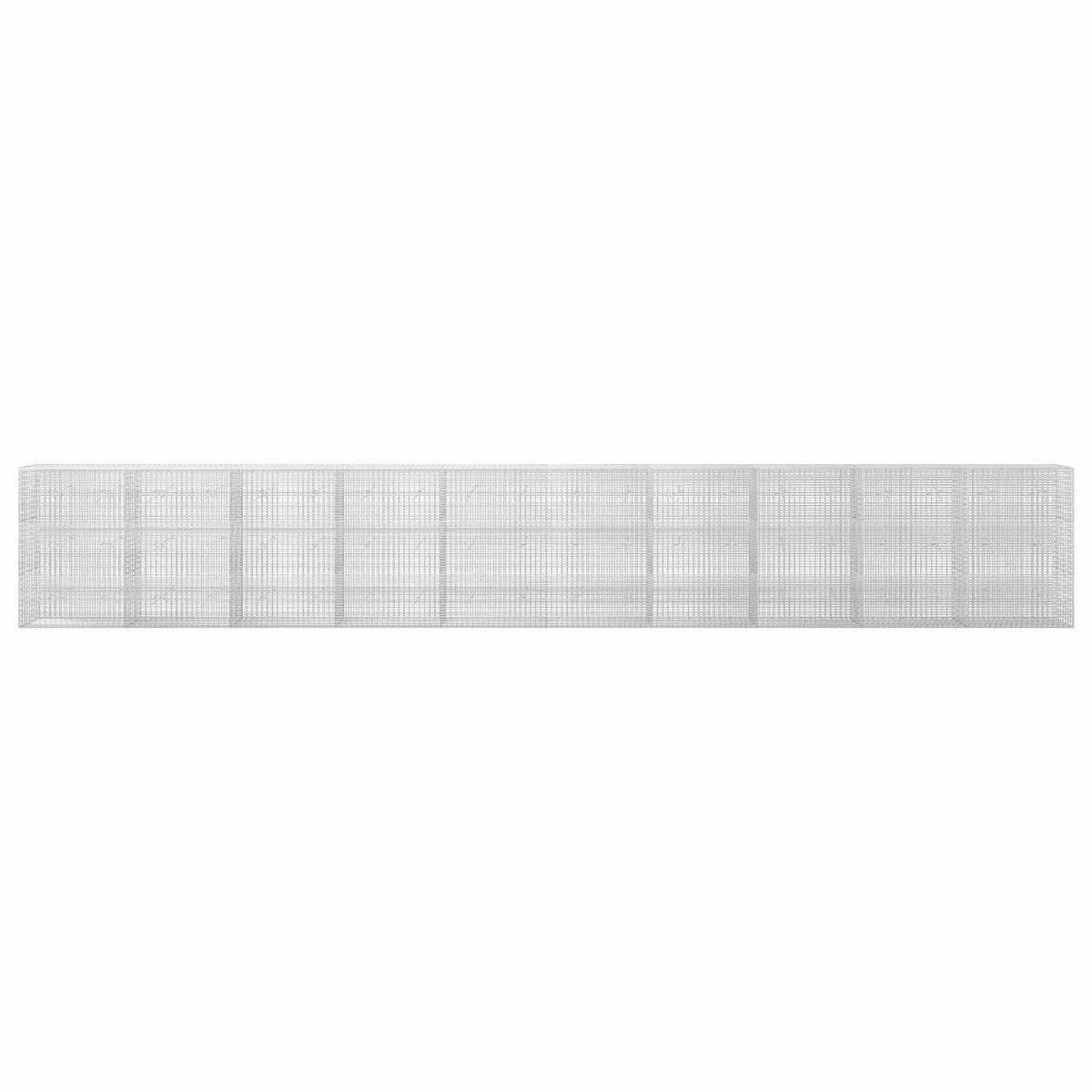 Gabionas su 3,5 mm viela ir 5x2,5 cm tinkleliu 1000x20x150 cm
