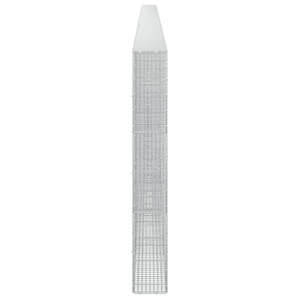 Gabionas su 3,5 mm viela ir 5x2,5 cm tinkleliu 1000x20x150 cm
