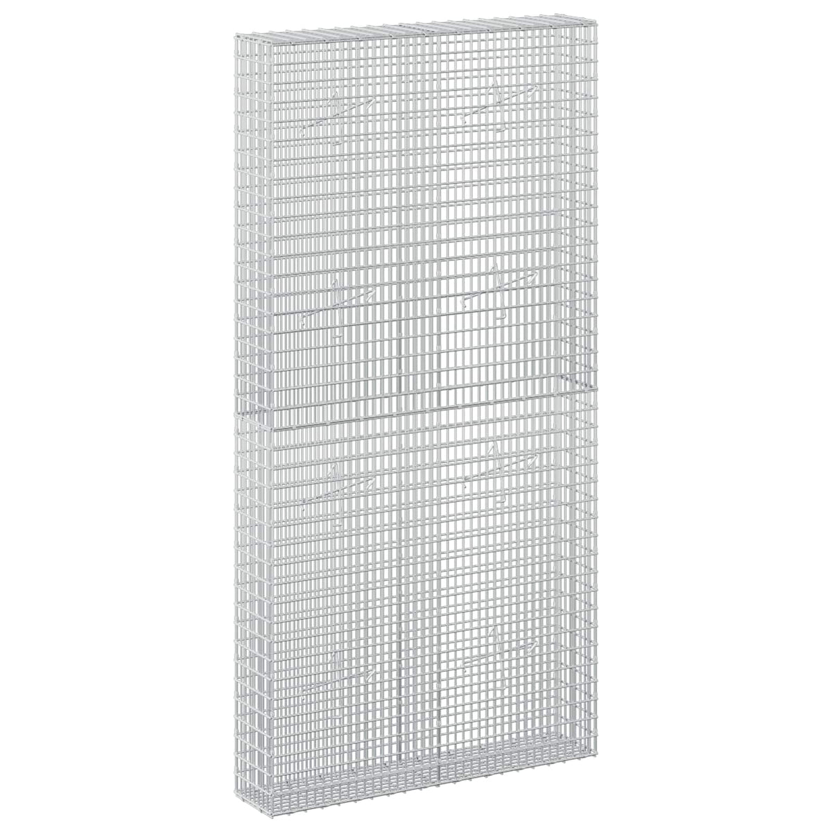 Gabionas su 3,5 mm viela ir 5x2,5 cm tinkleliu 100x20x200 cm