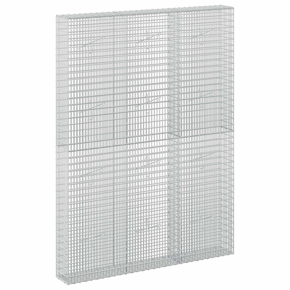 Gabionas su 3,5 mm viela ir 5x2,5 cm tinkleliu 150x20x200 cm