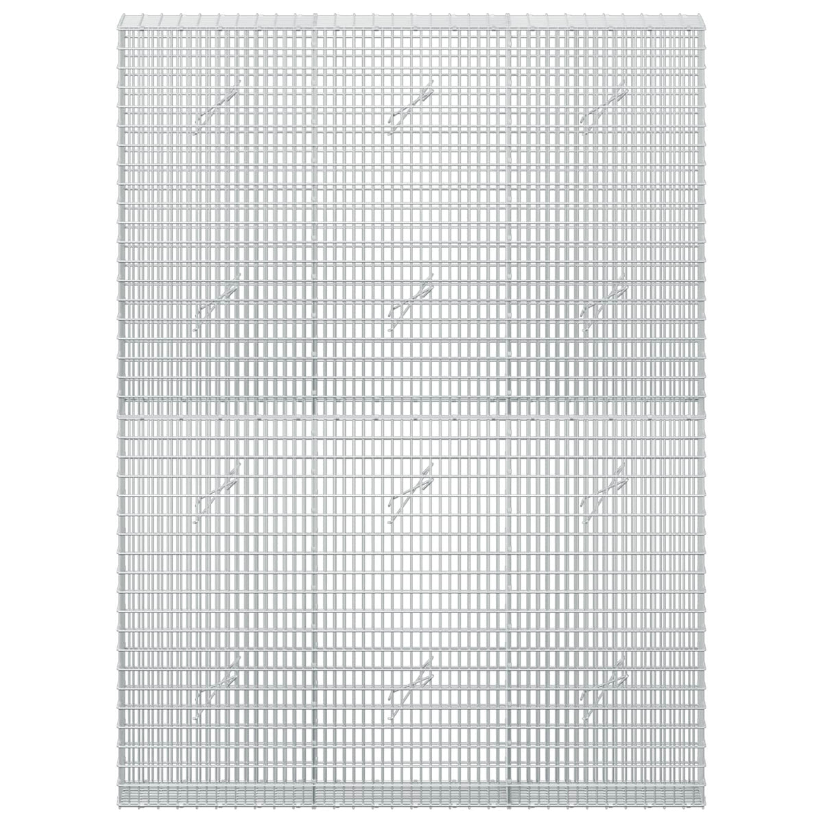 Gabionas su 3,5 mm viela ir 5x2,5 cm tinkleliu 150x20x200 cm