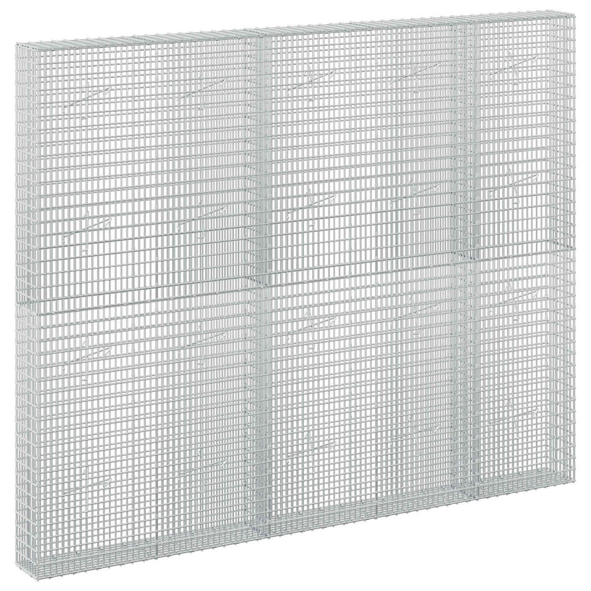 Gabionas su 3,5 mm viela ir 5x2,5 cm tinkleliu 250x20x200 cm