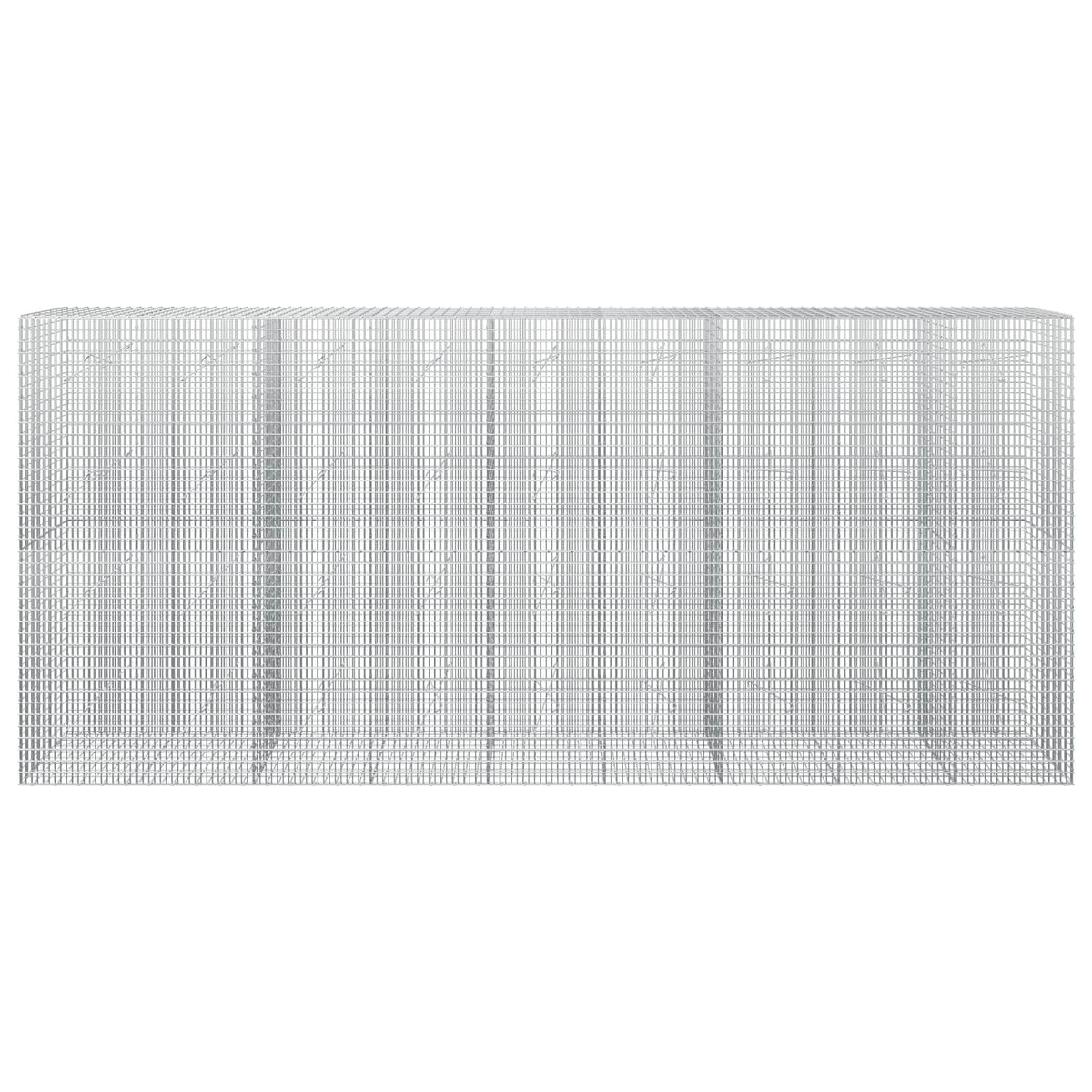 Gabionas su 3,5 mm viela ir 5x2,5 cm tinkleliu 450x20x200 cm