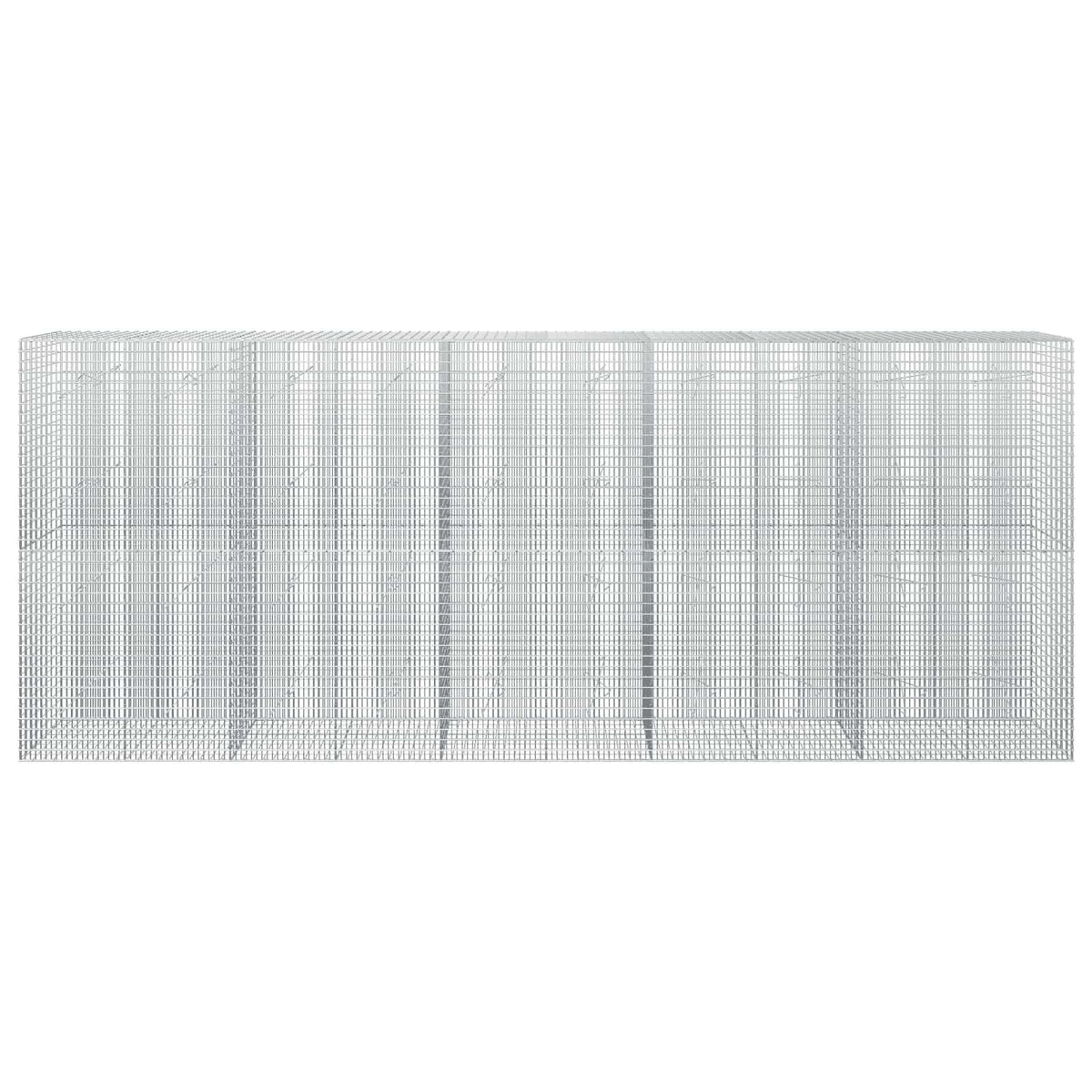 Gabionas su 3,5 mm viela ir 5x2,5 cm tinkleliu 500x20x200 cm