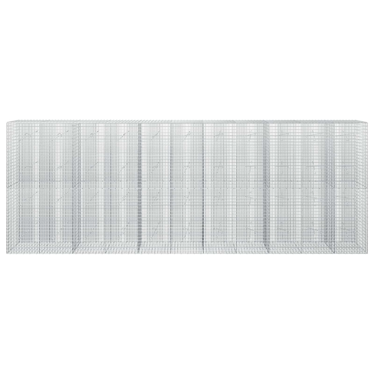 Gabionas su 3,5 mm viela ir 5x2,5 cm tinkleliu 550x20x200 cm