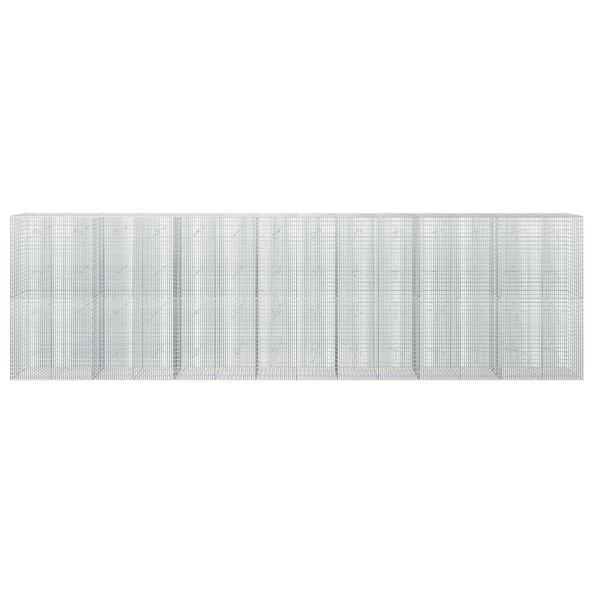 Gabionas su 3,5 mm viela ir 5x2,5 cm tinkleliu 700x20x200 cm