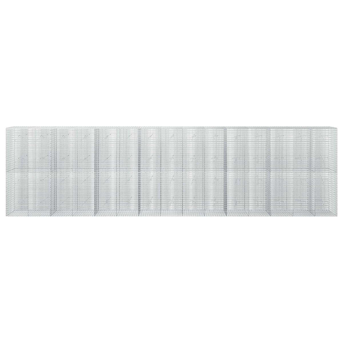 Gabionas su 3,5 mm viela ir 5x2,5 cm tinkleliu 750x20x200 cm