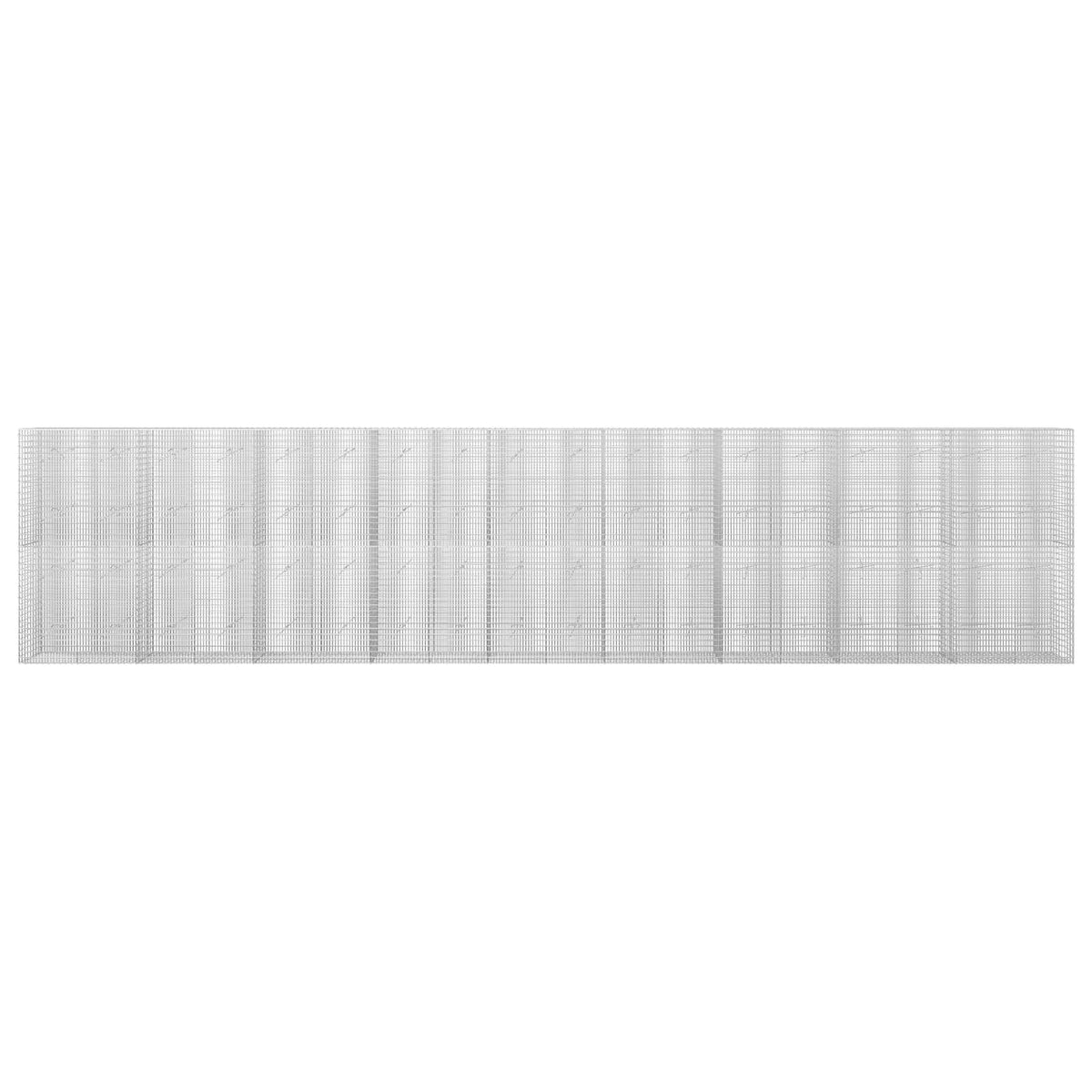 Gabionas su 3,5 mm viela ir 5x2,5 cm tinkleliu 900x20x200 cm