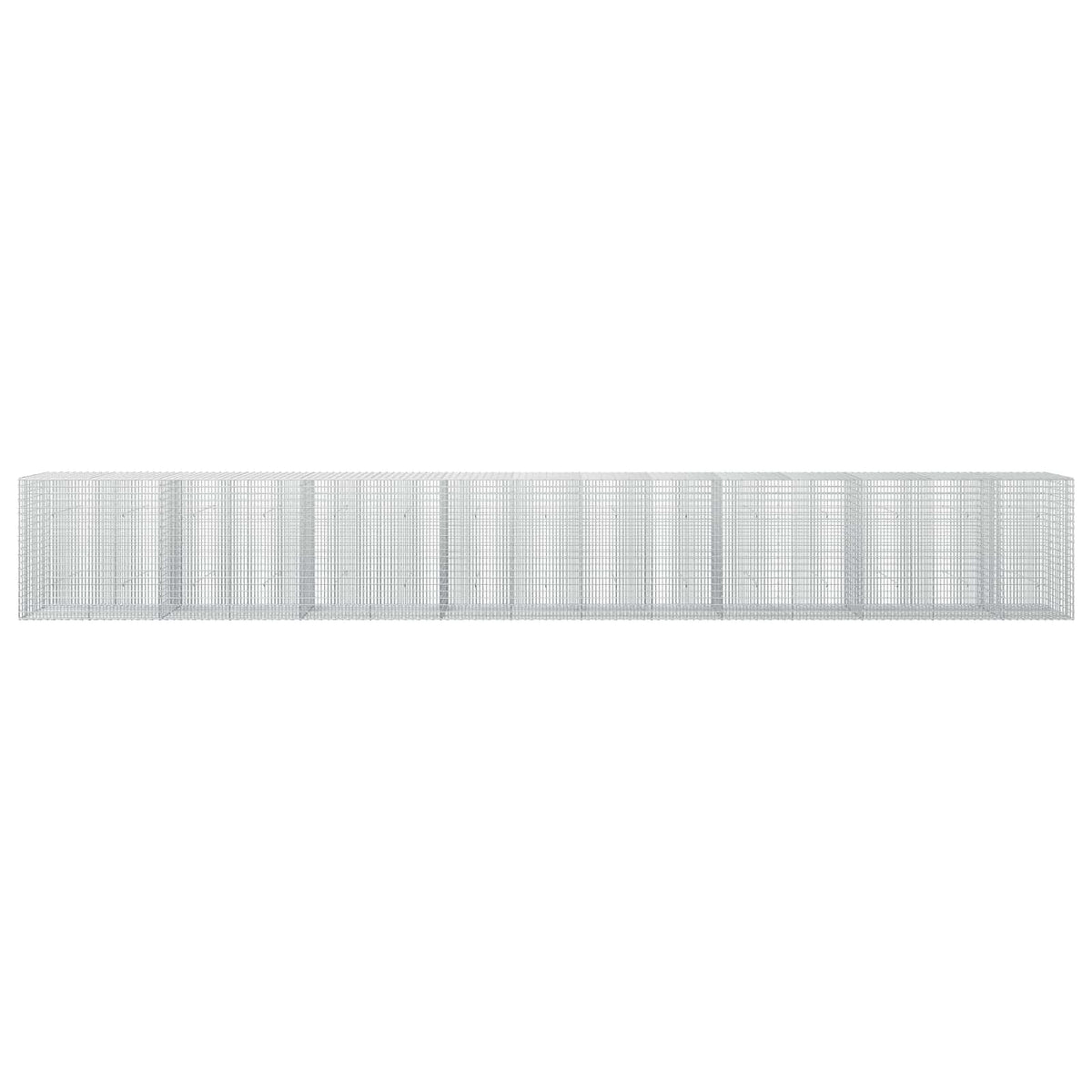 Gabionas su 3,5 mm viela ir 5x2,5 cm tinkleliu 750x30x100 cm