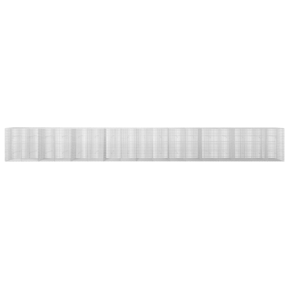 Gabionas su 3,5 mm viela ir 5x2,5 cm tinkleliu 850x30x100 cm