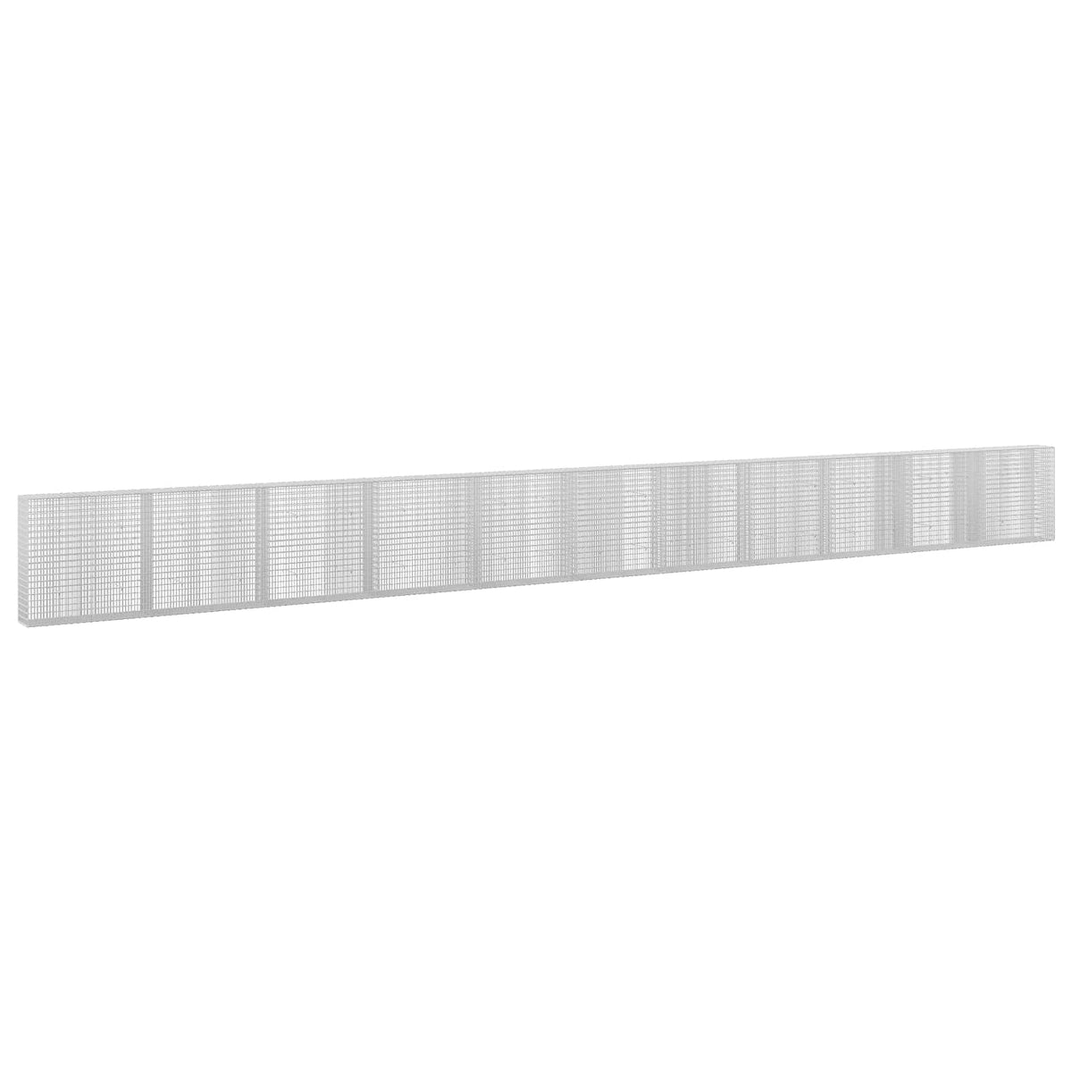 Gabionas su 3,5 mm viela ir 5x2,5 cm tinkleliu 1100x30x100 cm