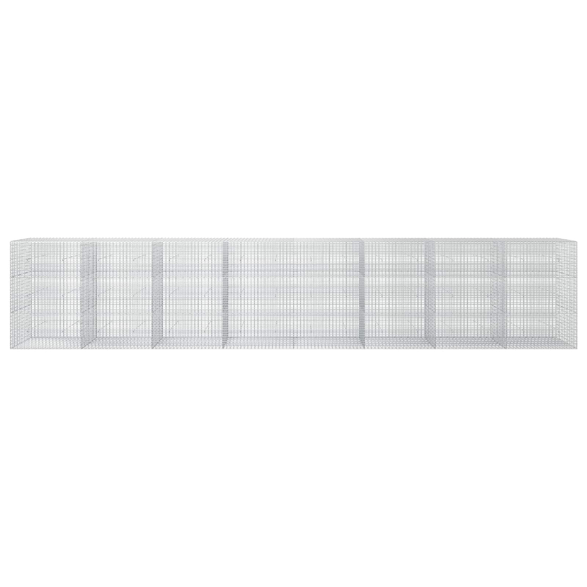 Gabionas su 3,5 mm viela ir 5x2,5 cm tinkleliu 800x30x150 cm