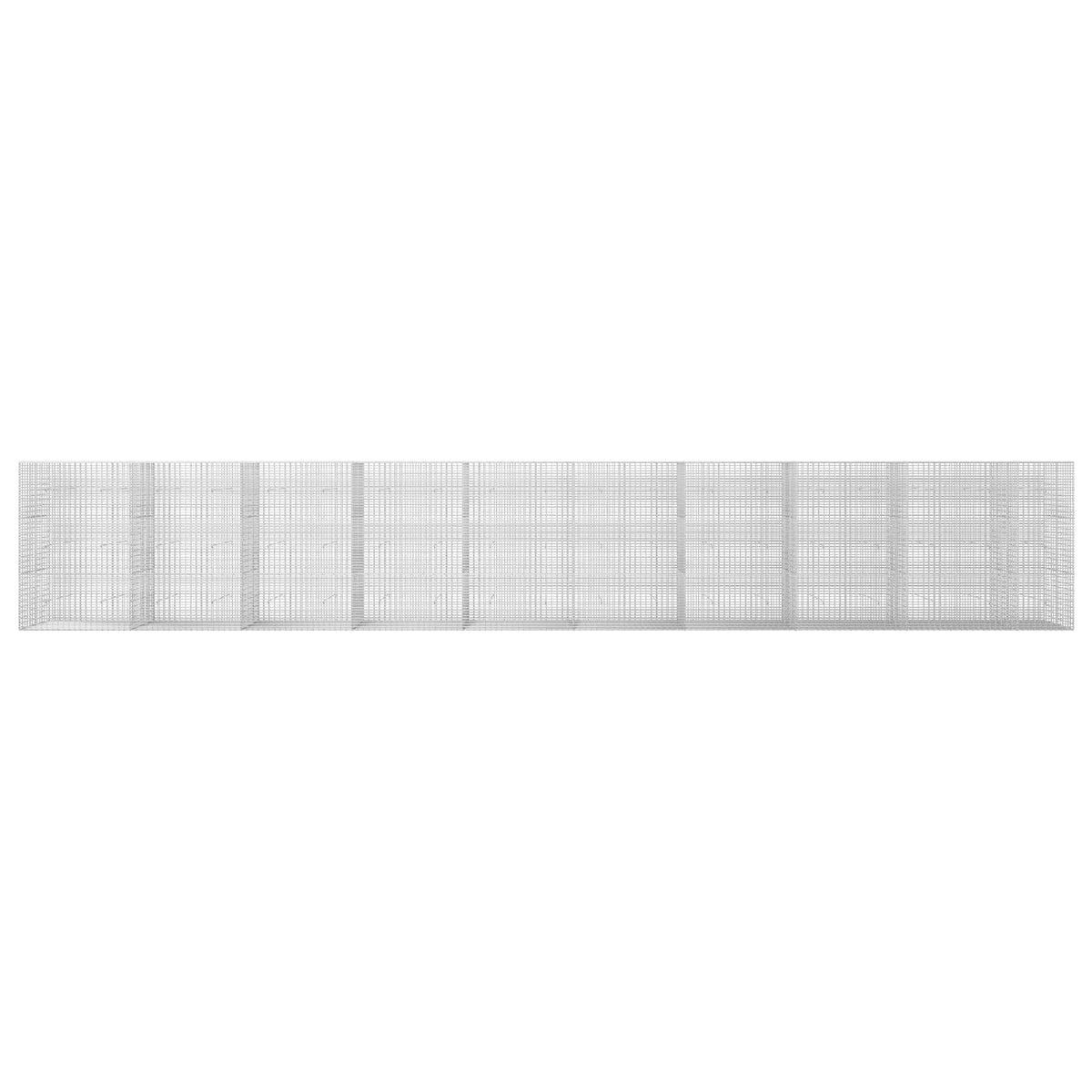 Gabionas su 3,5 mm viela ir 5x2,5 cm tinkleliu 950x30x150 cm
