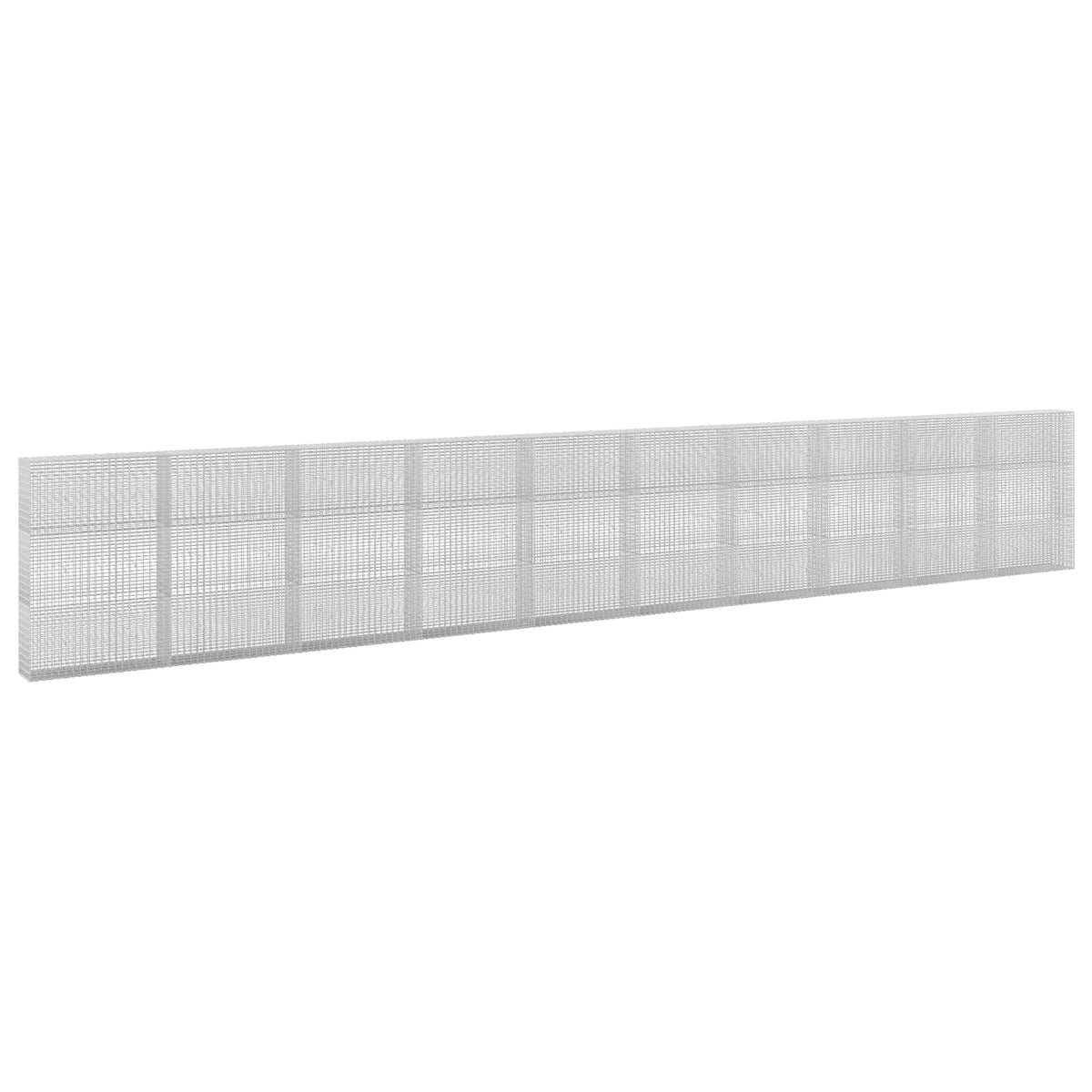 Gabionas su 3,5 mm viela ir 5x2,5 cm tinkleliu 1000x30x150 cm