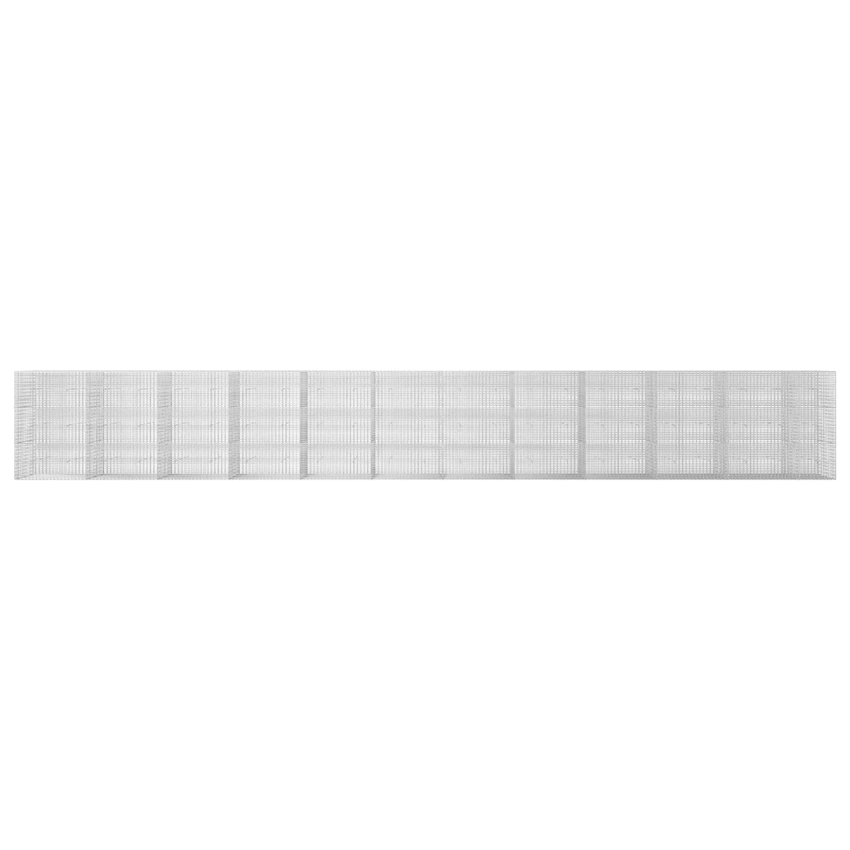 Gabionas su 3,5 mm viela ir 5x2,5 cm tinkleliu 1150x30x150 cm