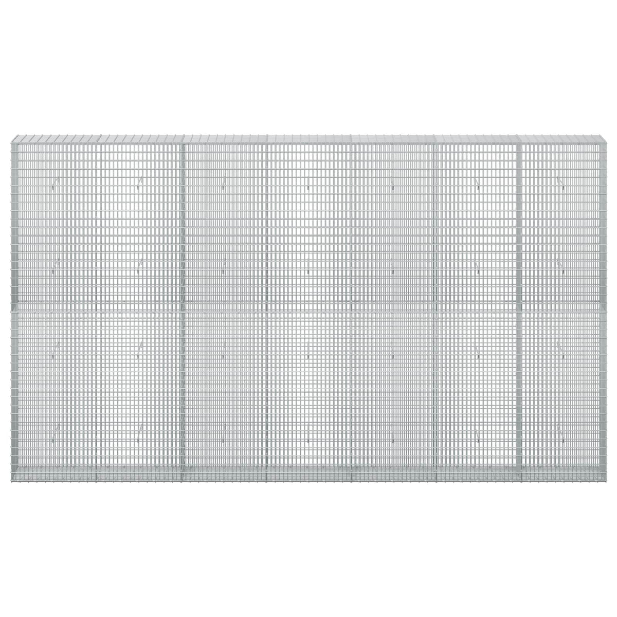 Gabionas su 3,5 mm viela ir 5x2,5 cm tinkleliu 350x30x200 cm