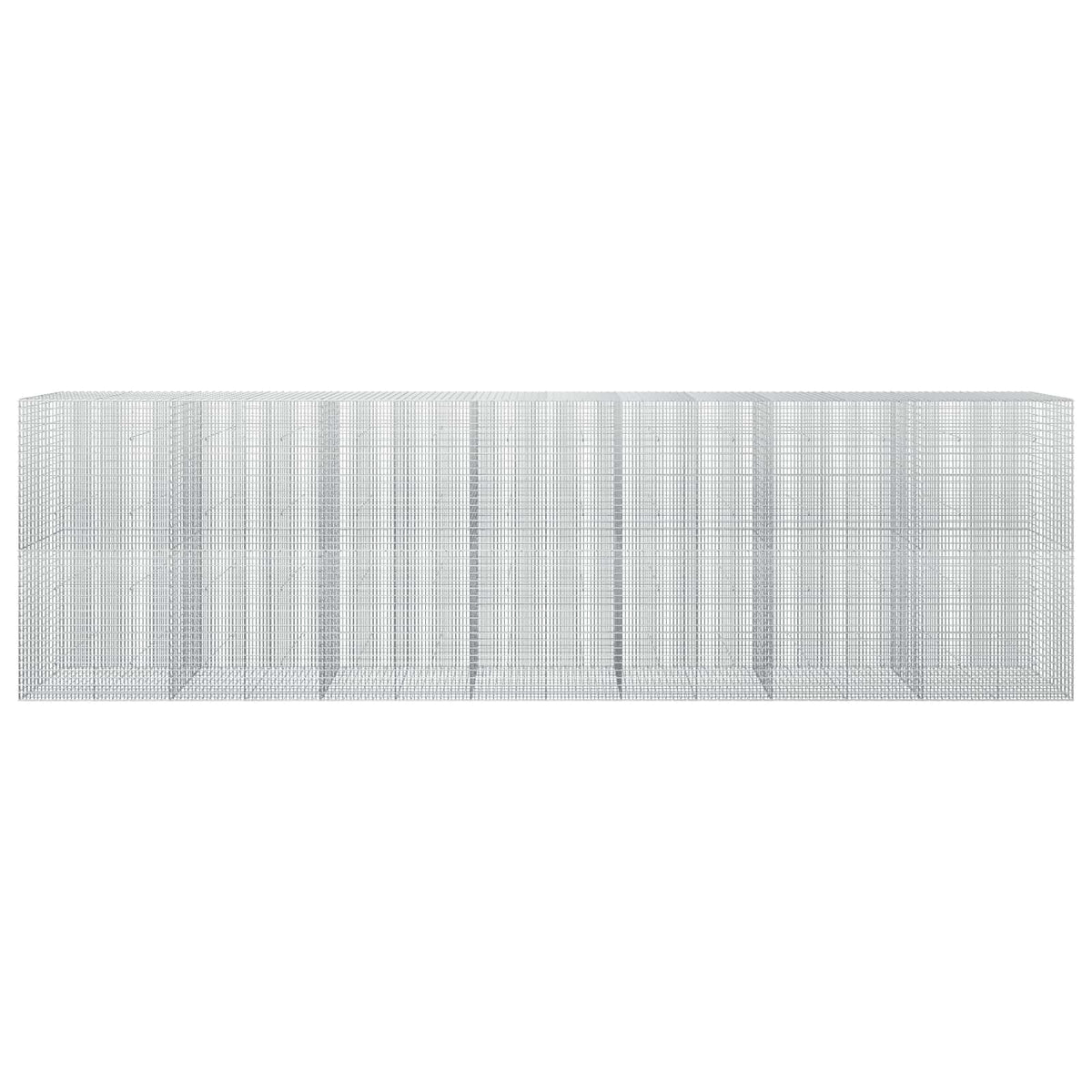 Gabionas su 3,5 mm viela ir 5x2,5 cm tinkleliu 700x30x200 cm