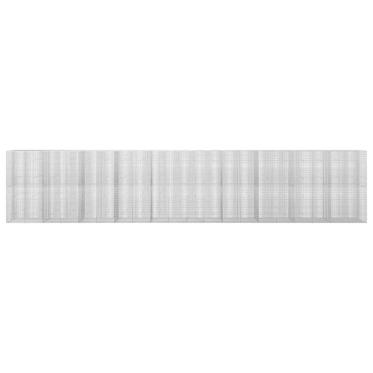 Gabionas su 3,5 mm viela ir 5x2,5 cm tinkleliu 1000x30x200 cm