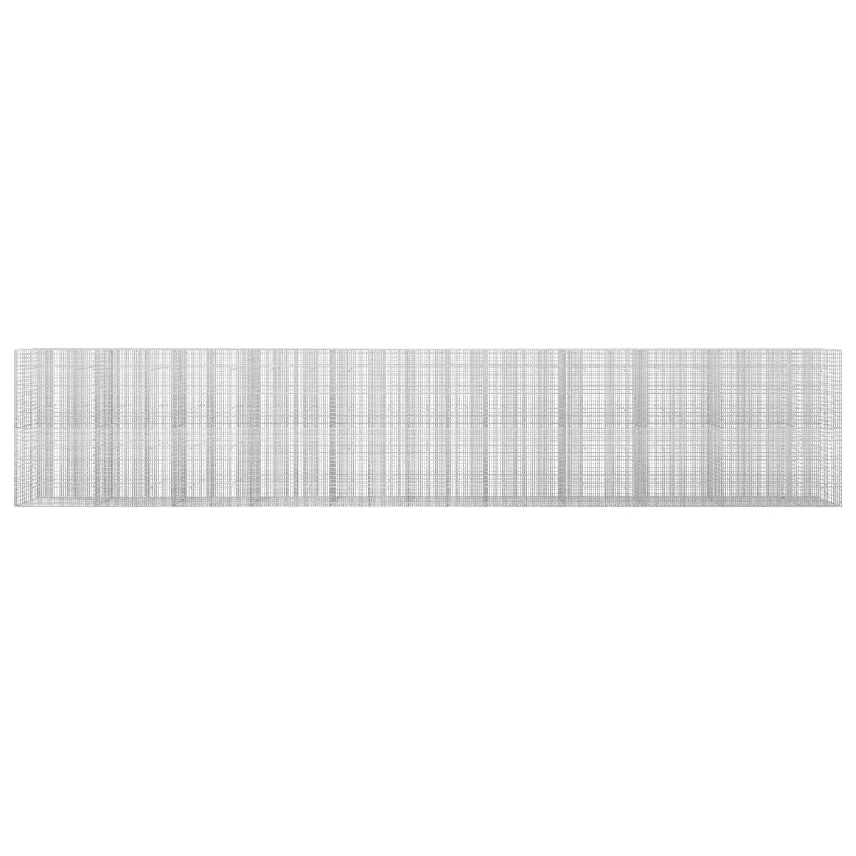 Gabionas su 3,5 mm viela ir 5x2,5 cm tinkleliu 1050x30x200 cm