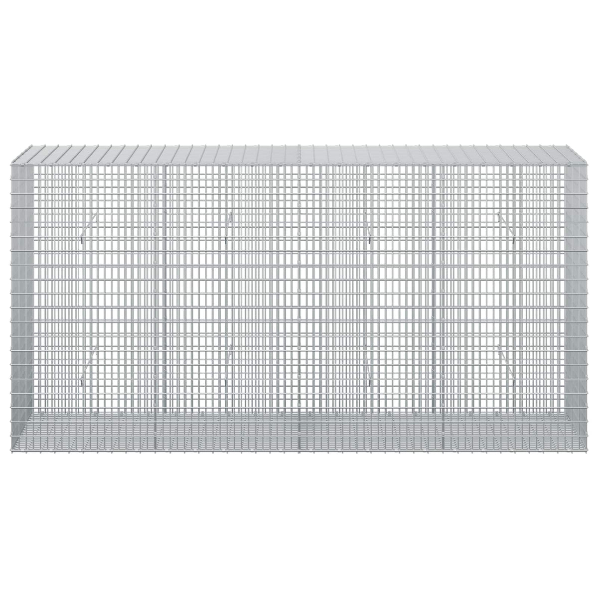 Gabionas su 3,5 mm viela ir 5x2,5 cm tinkleliu 200x50x100 cm