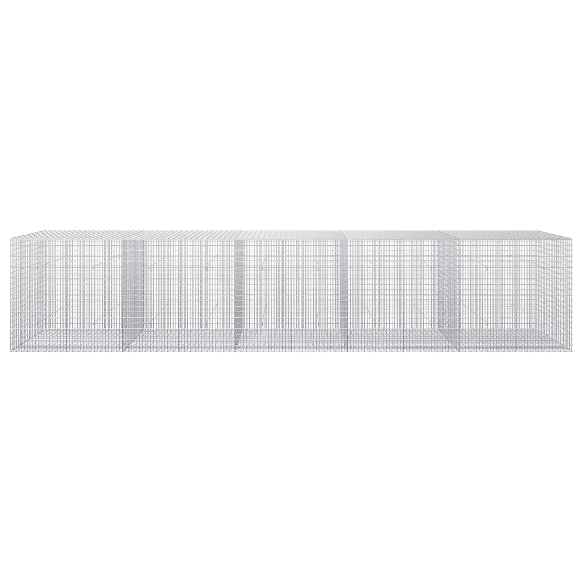 Gabionas su 3,5 mm viela ir 5x2,5 cm tinkleliu 500x50x100 cm