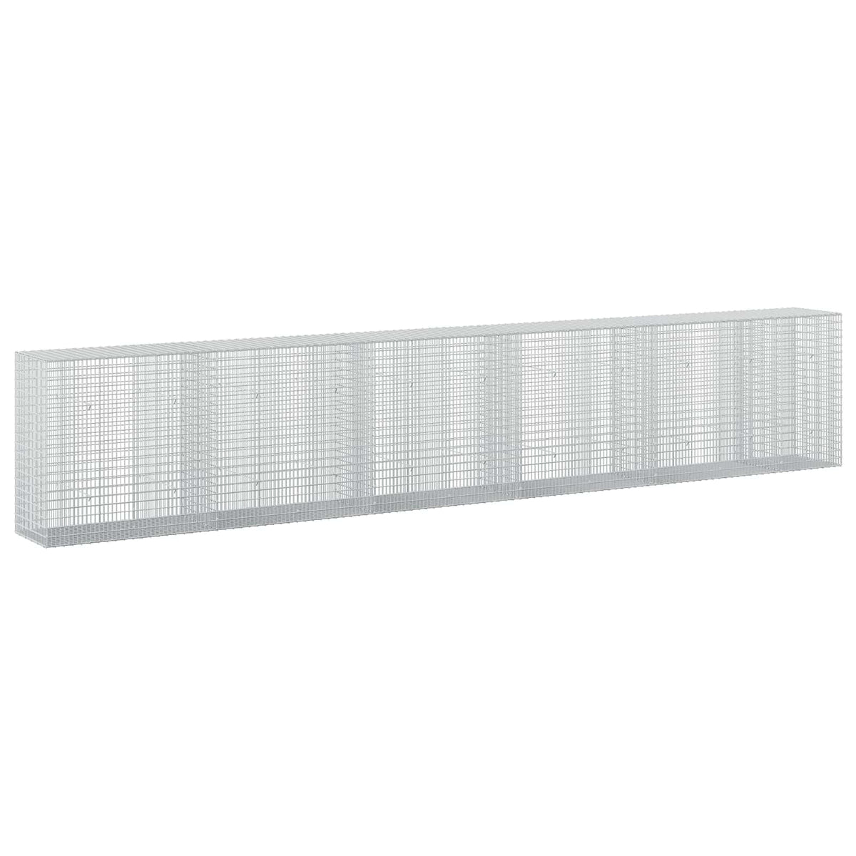 Gabionas su 3,5 mm viela ir 5x2,5 cm tinkleliu 550x50x100 cm