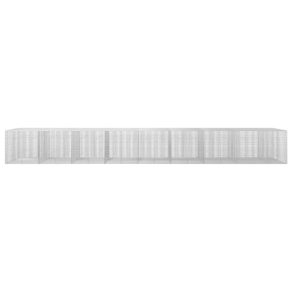 Gabionas su 3,5 mm viela ir 5x2,5 cm tinkleliu 850x50x100 cm