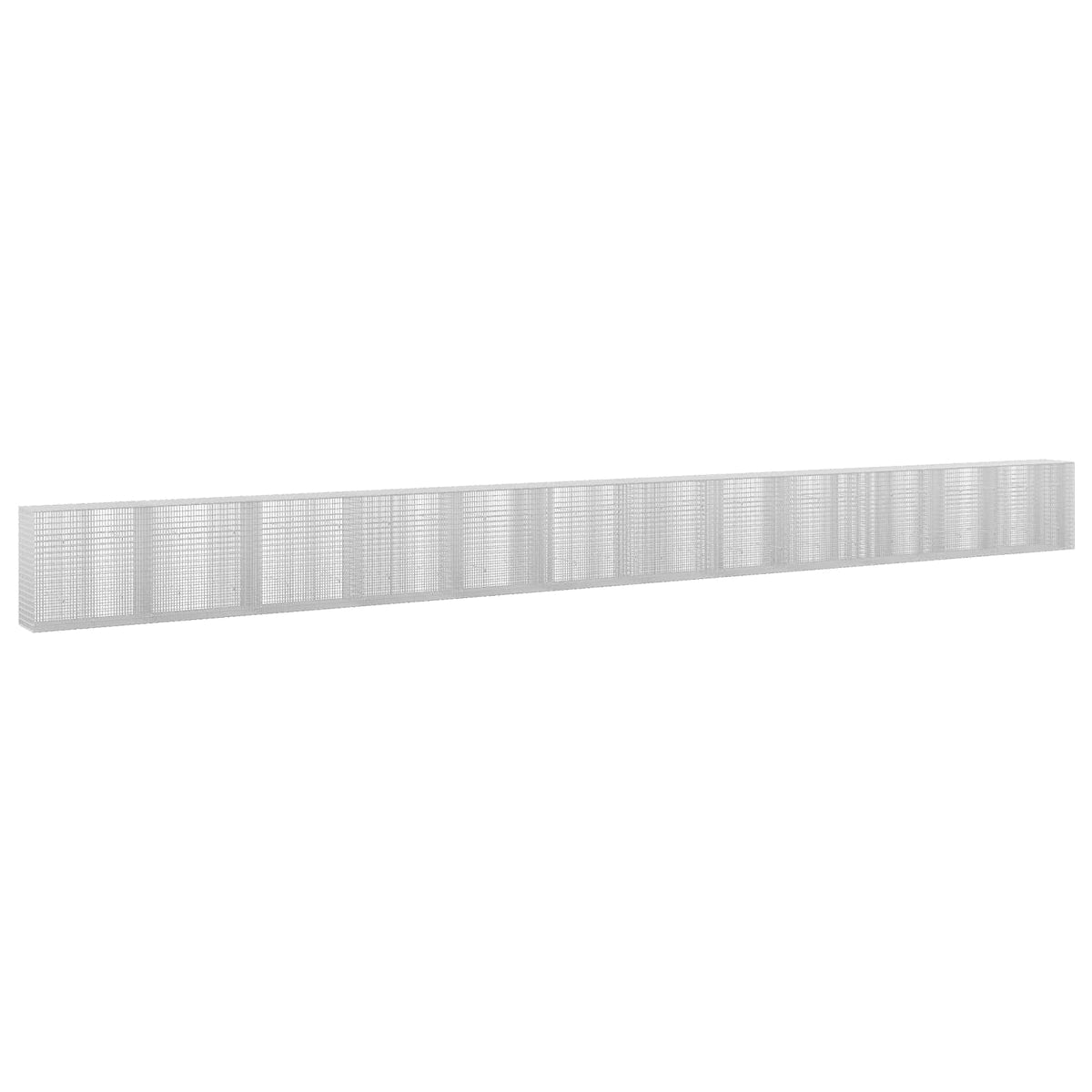 Gabionas su 3,5 mm viela ir 5x2,5 cm tinkleliu 1200x50x100 cm