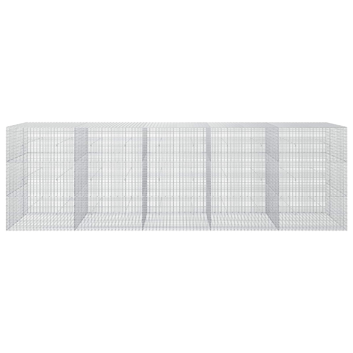 Gabionas su 3,5 mm viela ir 5x2,5 cm tinkleliu 500x50x150 cm