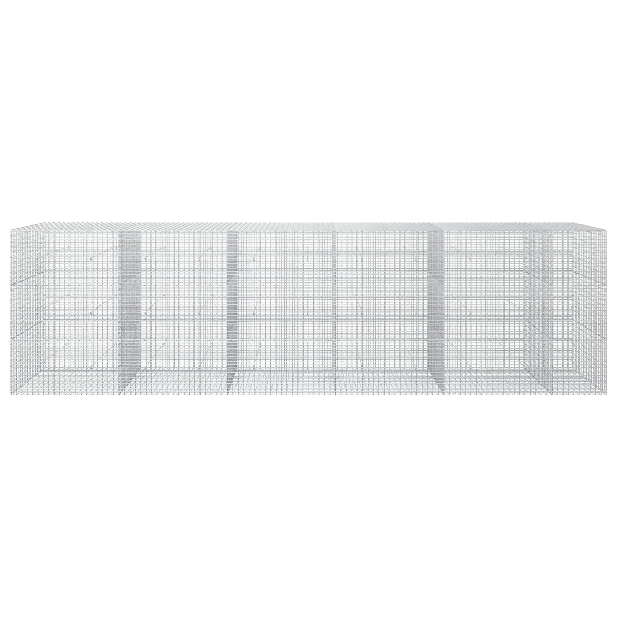 Gabionas su 3,5 mm viela ir 5x2,5 cm tinkleliu 550x50x150 cm