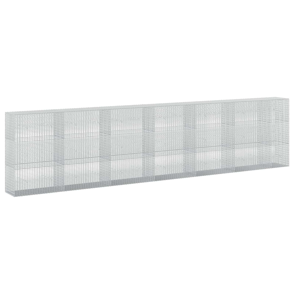 Gabionas su 3,5 mm viela ir 5x2,5 cm tinkleliu 650x50x150 cm