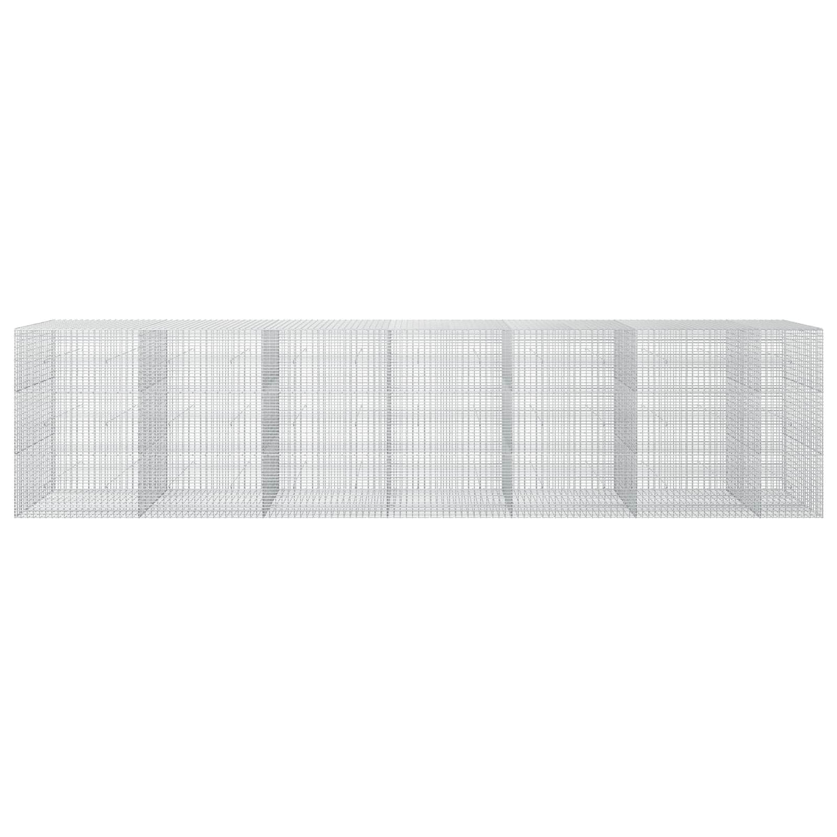 Gabionas su 3,5 mm viela ir 5x2,5 cm tinkleliu 650x50x150 cm