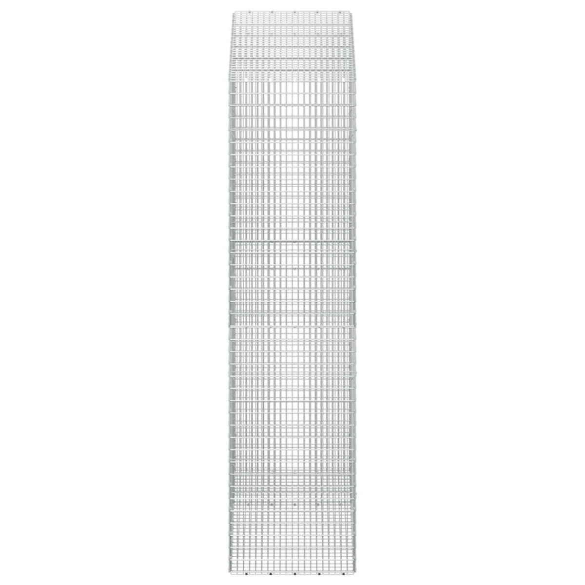 Gabionas su 3,5 mm viela ir 5x2,5 cm tinkleliu 150x50x200 cm