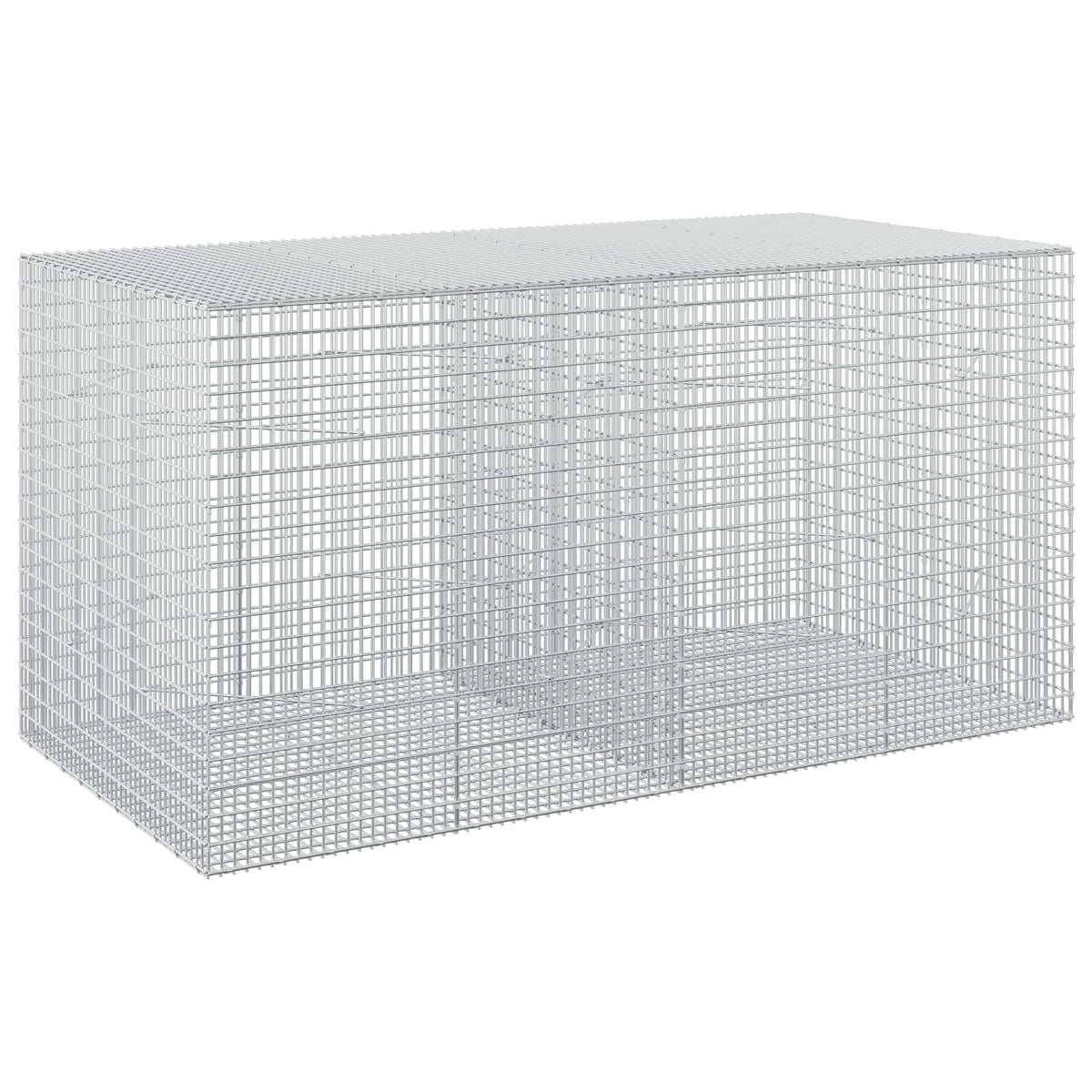 Gabionas su 3,5 mm viela ir 5x2,5 cm tinkleliu 200x100x100 cm