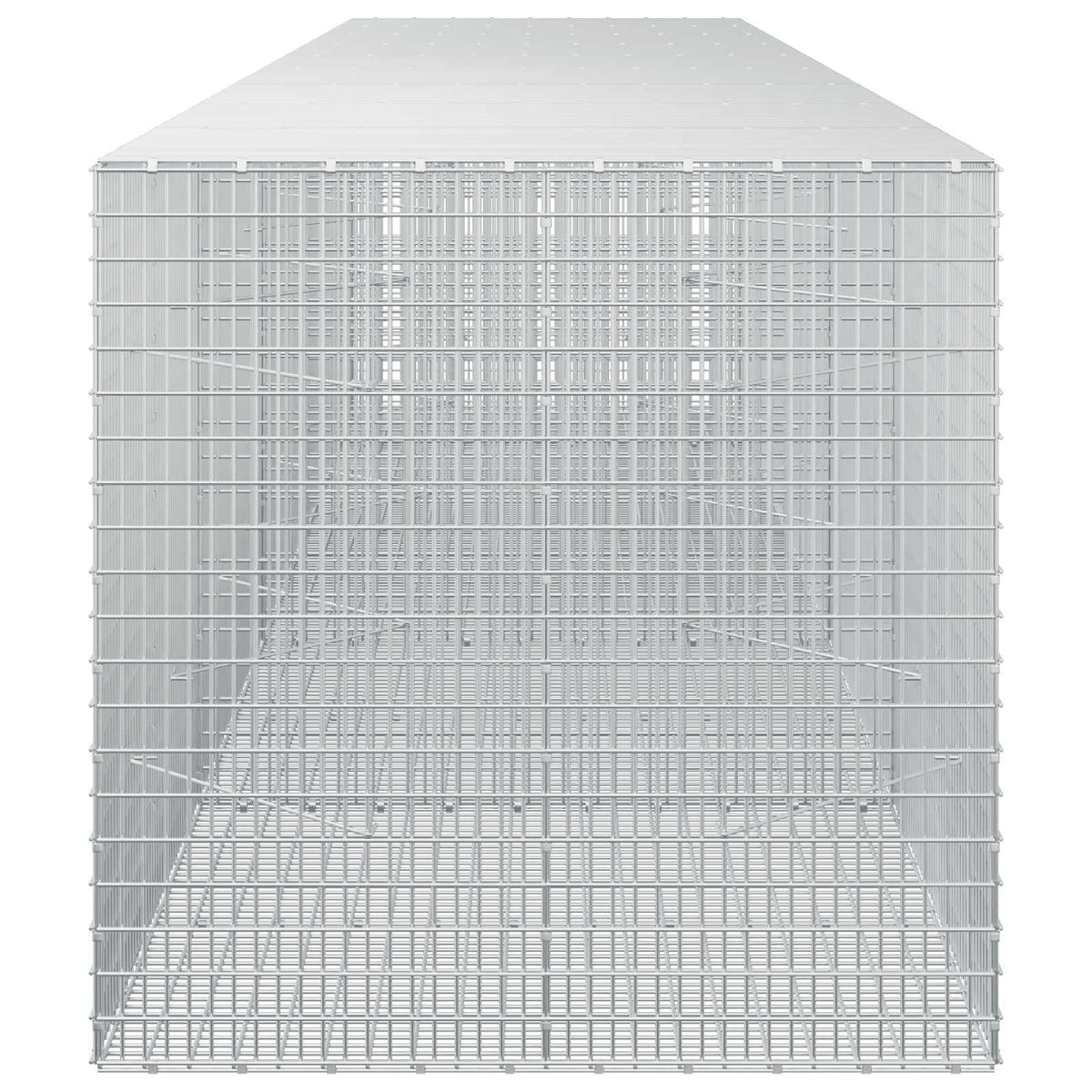Gabionas su 3,5 mm viela ir 5x2,5 cm tinkleliu 450x100x100 cm