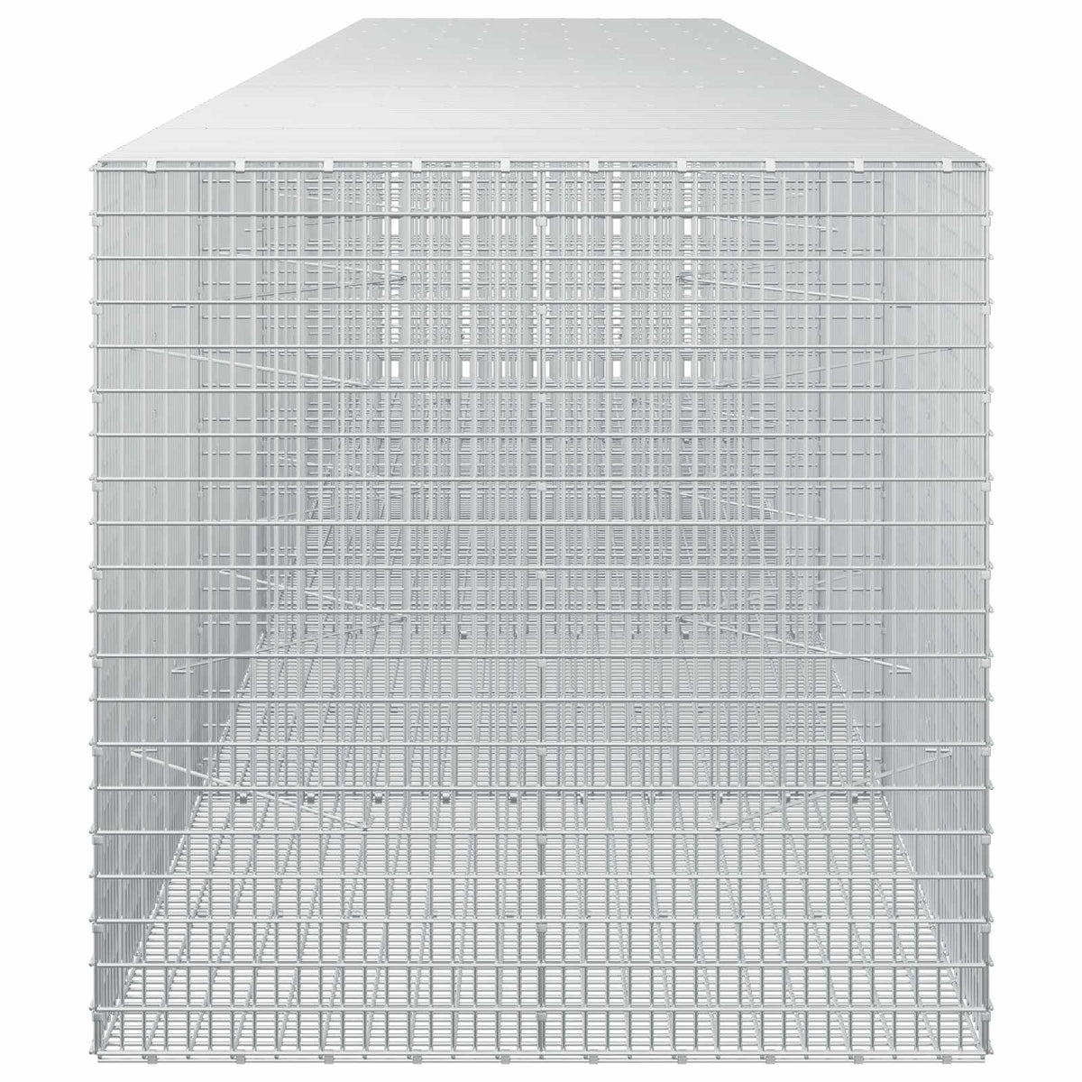 Gabionas su 3,5 mm viela ir 5x2,5 cm tinkleliu 500x100x100 cm