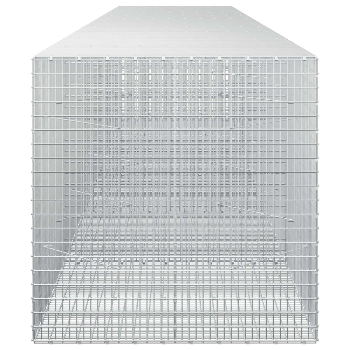Gabionas su 3,5 mm viela ir 5x2,5 cm tinkleliu 550x100x100 cm