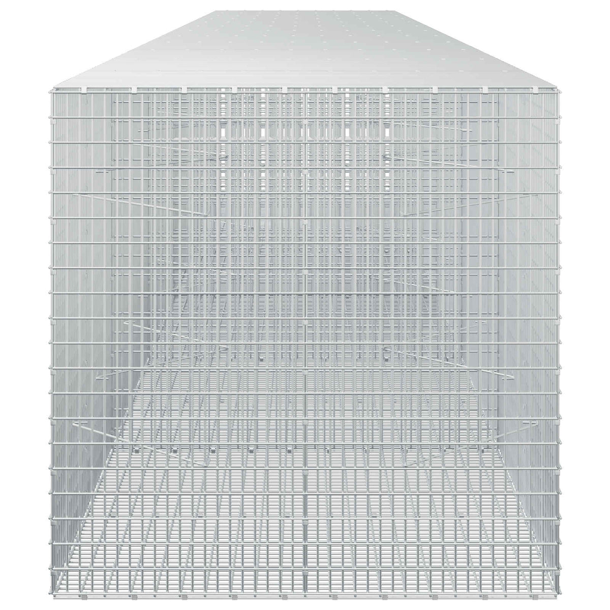 Gabionas su 3,5 mm viela ir 5x2,5 cm tinkleliu 600x100x100 cm