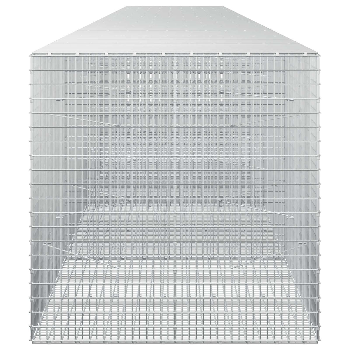 Gabionas su 3,5 mm viela ir 5x2,5 cm tinkleliu 650x100x100 cm