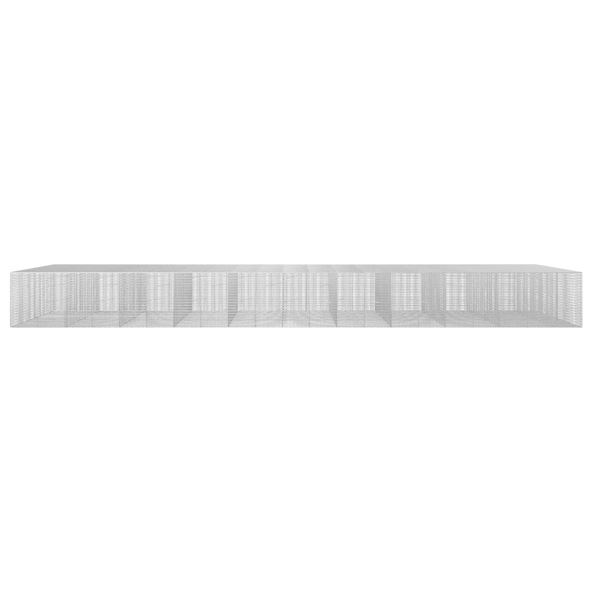 Gabionas su 3,5 mm viela ir 5x2,5 cm tinkleliu 1050x100x100 cm