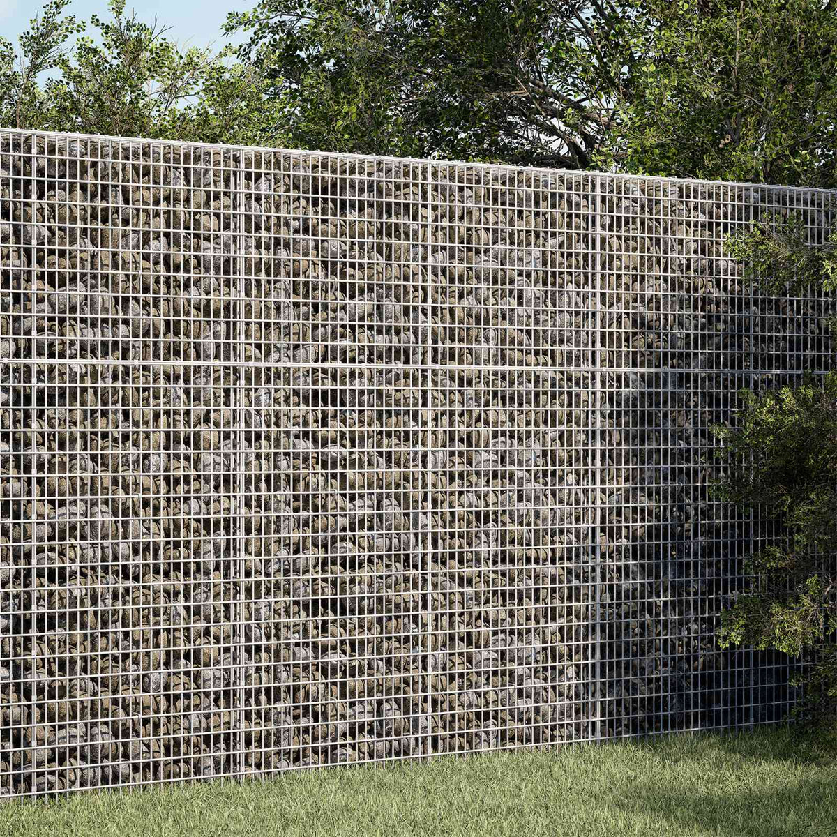 Gabionas su 3,5 mm viela ir 5x2,5 cm tinkleliu 50x100x150 cm