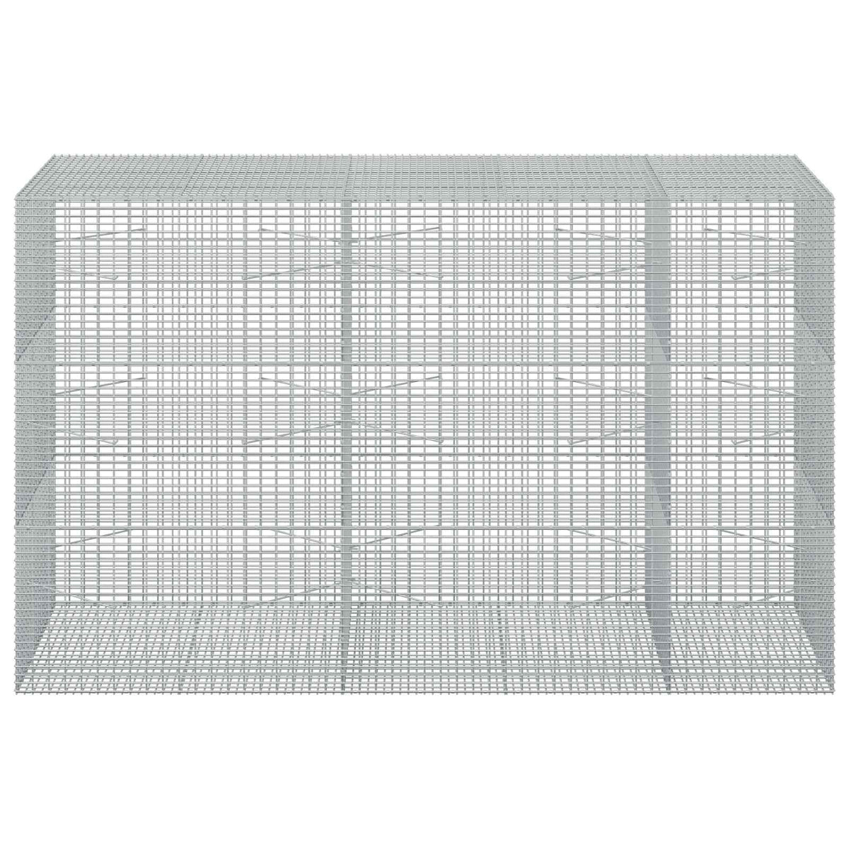 Gabionas su 3,5 mm viela ir 5x2,5 cm tinkleliu 250x100x150 cm