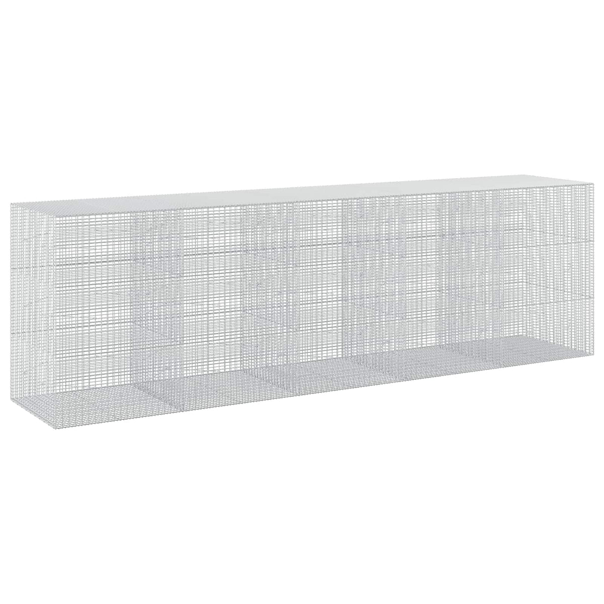 Gabionas su 3,5 mm viela ir 5x2,5 cm tinkleliu 500x100x150 cm