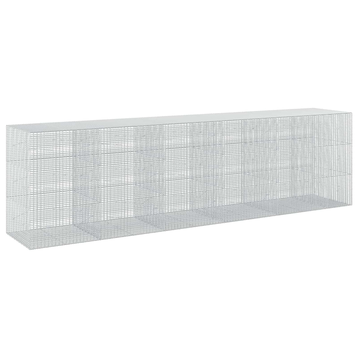 Gabionas su 3,5 mm viela ir 5x2,5 cm tinkleliu 550x100x150 cm
