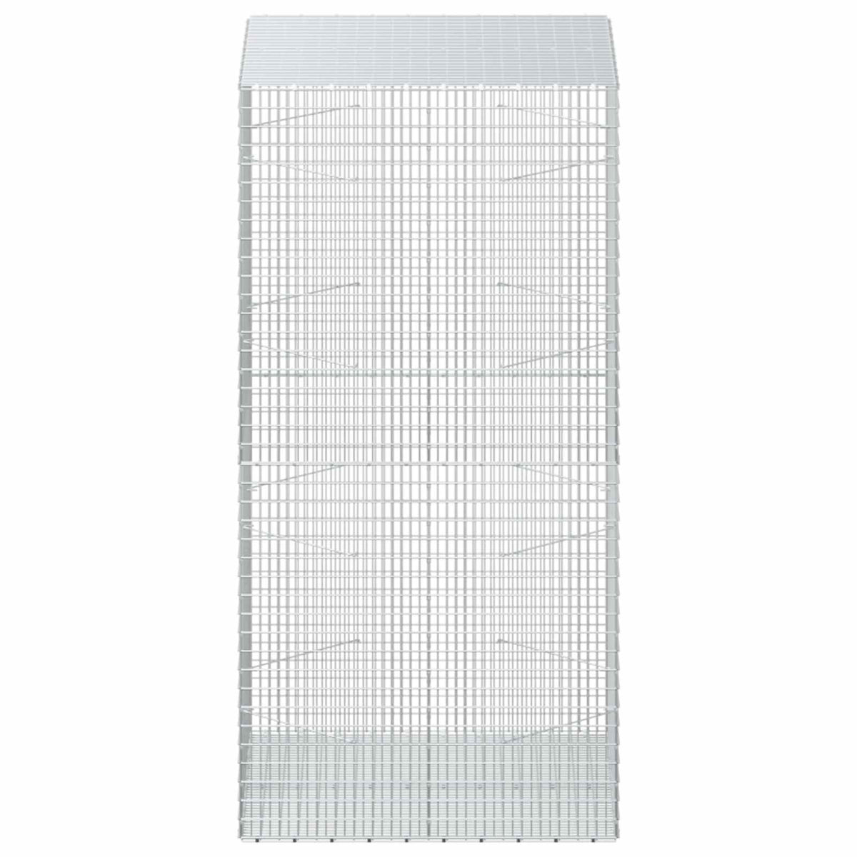 Gabionas su 3,5 mm viela ir 5x2,5 cm tinkleliu 100x100x200 cm