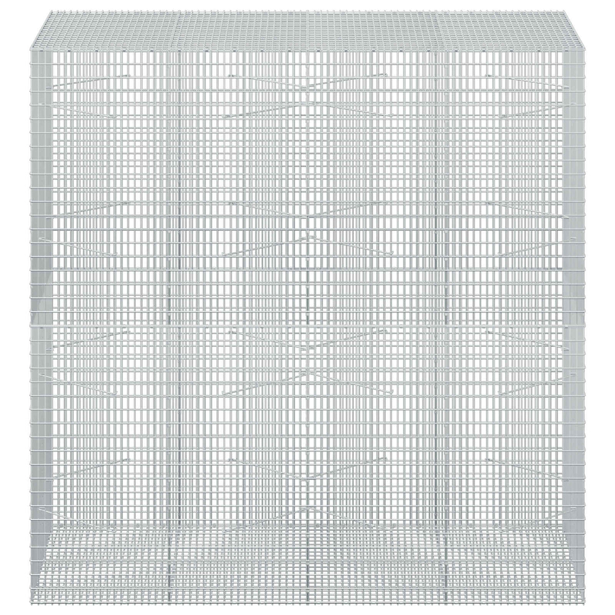 Gabionas su 3,5 mm viela ir 5x2,5 cm tinkleliu 200x100x200 cm